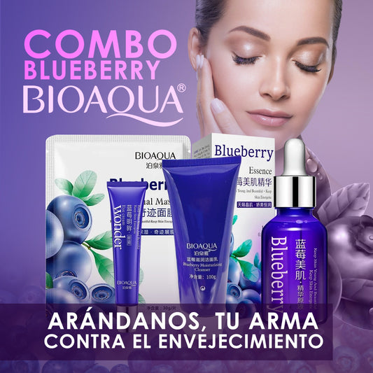 COMBO WONDER BIOAQUA ARANDANOS X4 CON CAJA DE SEGURIDAD